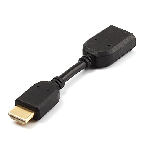 Calistouk 1.4 Cable de extensión HDMI macho a hembra Cable conector 1080P para HDTV
