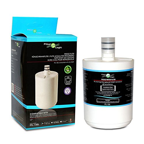 FilterLogic FFL-150L - Filtro de agua compatible para LG 5231JA2002A - 5231JA2002A-S - LT500P - ADQ72910901 para frigorífico - Premium Filter