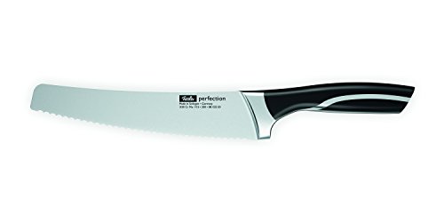 Fissler perfection / Cuchillo de pan (20 cm) de acero especial resistente a la corrosión, cuchillo de cocina, afilado