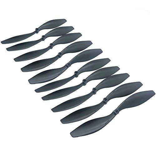 FLY RC 8060 8x6 RC Airplane Props Propellers Black x10pcs