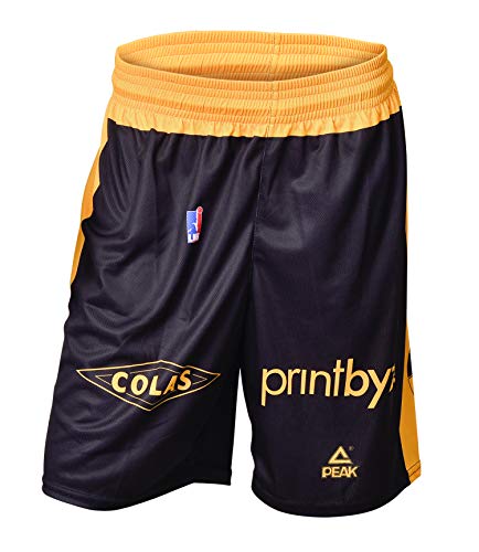 FOS Provence Basket Fos Provence - Pantalón Corto de Baloncesto para niño, Niño, Color Negro, tamaño FR : XXS (Taille Fabricant : 14 ANS)