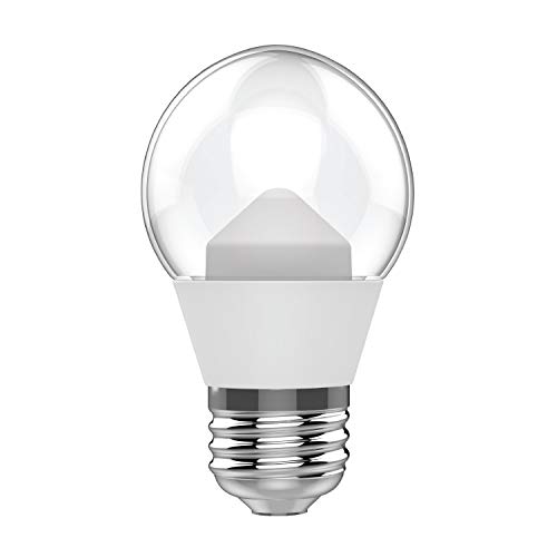 GE - Bombilla LED para frigorífico, A15, 40 W, repuesto para electrodomésticos, 1 paquete de bombilla LED para electrodomésticos, base mediana