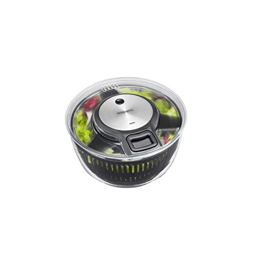 Gefu 28150 Speedwing - Centrifugador de lechuga con escurridor para agua y ensalada