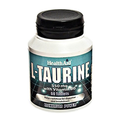 Health Aid L-Taurine 550mg, 60 tabletas