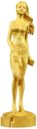 JLXQL Decoración de estatuas estatuas y esculturas Talla de Madera de Boho decoración del hogar Adorno decoración Figura