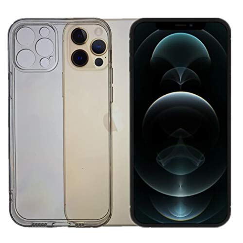 KEJI Carcasa para iPhone 12 Pro Max, de TPU suave, transparente, compatible con iPhone 12 Pro Max 6,7 pulgadas, funda blanda de silicona flexible