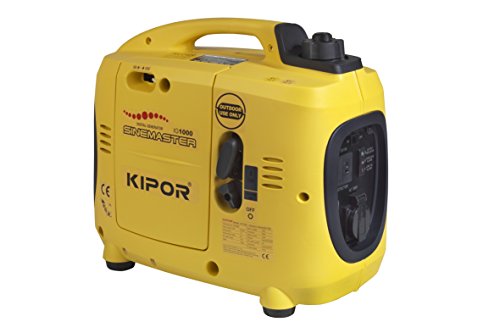 Kipor IG770 Generador Inverter, Serie Sinemaster, 700 W, 0.77 V, amarillo