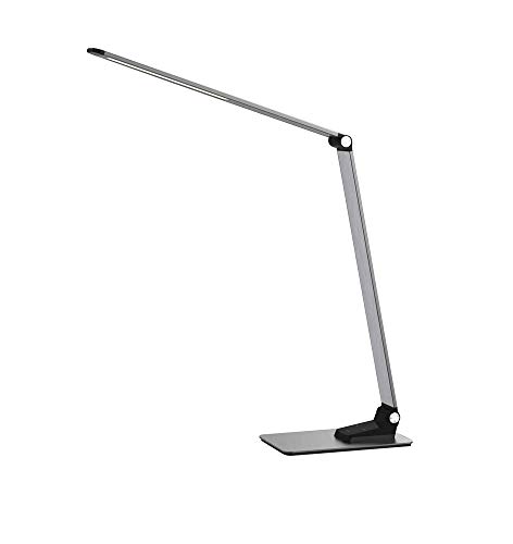 Lámpara de escritorio regulable MANTRA HIGH SCHOOL LED 9W - 3000/4000/5000K - 490 LMS. Color Gris ceniza