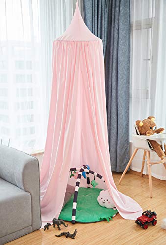 Laneetal Cama con Dosel para Infantil Bed Canopy Fuerte C¨²pula como Regalo para Ni?os Color Rosa 1130002
