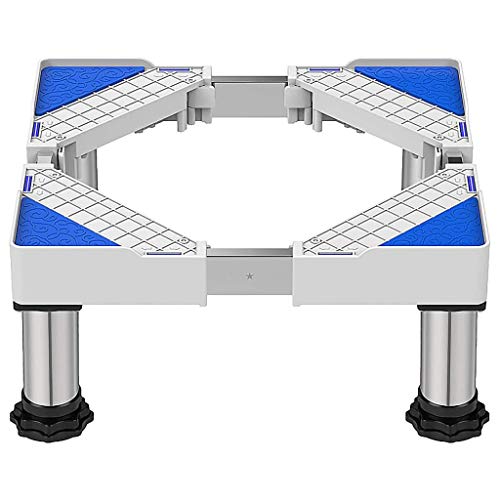 LQY Frigorífico Ajustable Stand-Secker Stand-Refrigerador Stand-Mini Frigorífico Stand-Laver Pedestal-Fuerg Pies para Lavadora-Lavadora Stand-STRONT PIES para FRIGED