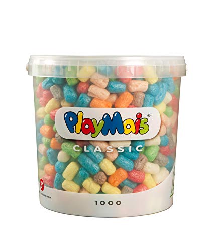 PlayMais- Pack de 1000 Piezas de Relleno para Embalaje (4556)