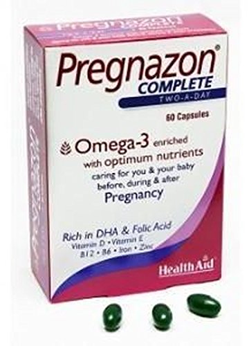 Pregnazon Complete 60 comprimidos de Health Aid