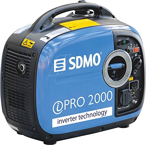 SDMO INVERTER PRO 2000 Generador Inverter, Equipado con Motor Yamaha, 2000 W
