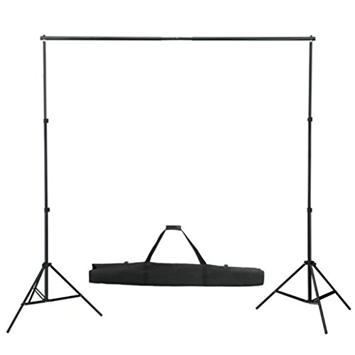 Soporte de Fondo de Estudio fotográfico con Fondo Blanco, 600 x 300 cm, Kit de Soporte de Fondo para Estudio fotográfico