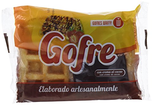 Waffy Gofre con Crema de Cacao - 140 gr - [Pack de 7]