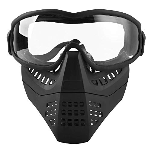 Will Outdoor Máscara táctica con Forma de Hormiga de Airsoft con Gafas anticolisión Desmontables para Airsoft Paintball