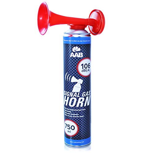 AABCOOLING Signal Gas Horn 750ml - Fanfarria Muy Fuerte, Bocina de Aire Comprimido, Bicicleta Segunda Mano, Car Horn, Bocina Portatil, Bocina Spray