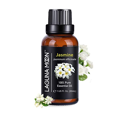 Aceite esencial de jazmín 100% puro, 30 ml.