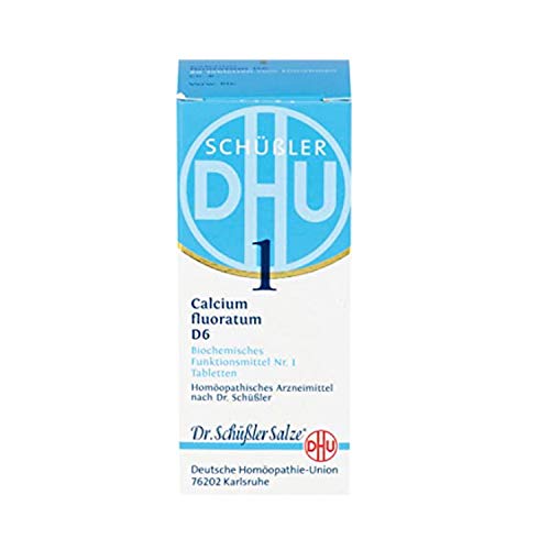 Biochemie DHU 1 - Fluoruro de calcio (D6, 200 pastillas)