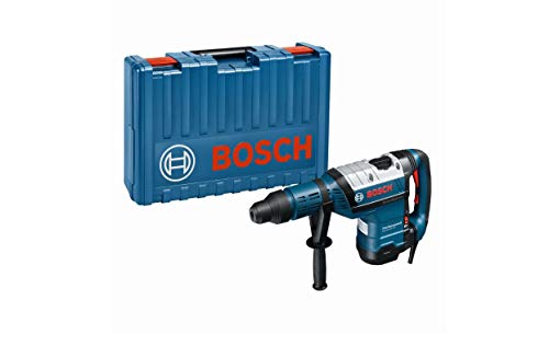 Bosch Professional GBH 8-45 DV - Martillo perforador combinado (12,5 J, máx. hormigón 45 mm, portabrocas SDS max, en maletín)