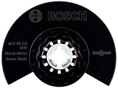 Bosch Professional Starlock - Hoja de sierra segmentada para madera y metal, ACZ 85 EB, 85 mm
