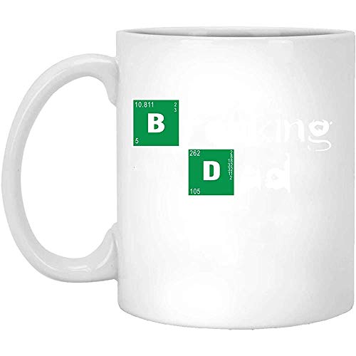 Cup Breaking Dad - Love Dad - Best Dad - Dad Gift Gift - - Black - Breaking Bad - I Love My Dad-Dad Name