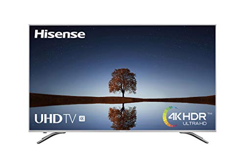 Hisense H55A6500 - TV Hisense 55" 4K Ultra HD, HDR, Precision Color, Super Contraste, Remote now, Smart TV VIDAA U, Diseño Metálico, Modo Deportes