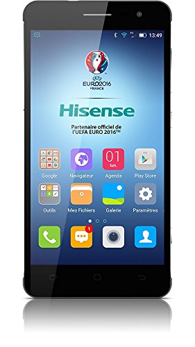 Hisense HS-C20 - Smartphone Libre Anndroid (4G, Pantalla 5", Octa Core, 3 GB de RAM, 32 GB, cámara 13 MP), Color Negro
