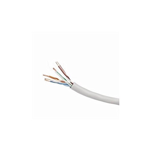 iggual Bobina Cable RJ45 CAT5E UTP Flexible 100Mts - Cable de Red (100 m, Cat5e, U/UTP (UTP), Gris)
