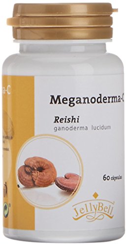 JELLYBELL Meganoderma C Reishi, Suplemento de Hierbas - 60 Cápsulas