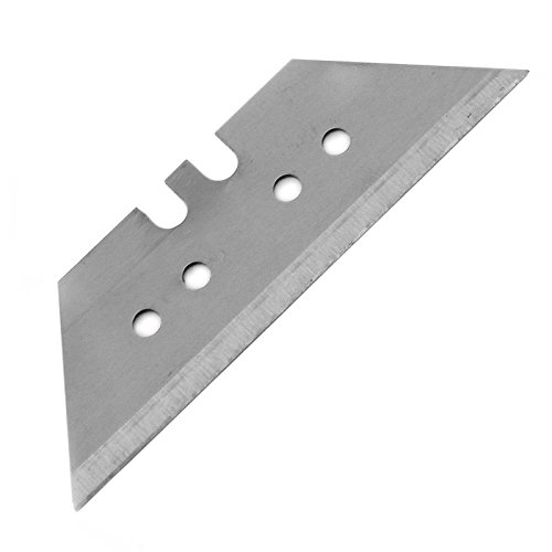 KREATOR KRT000400 Lote de cuchillas de recambio para cúter (10 unidades, 60 x 19 mm, acero)