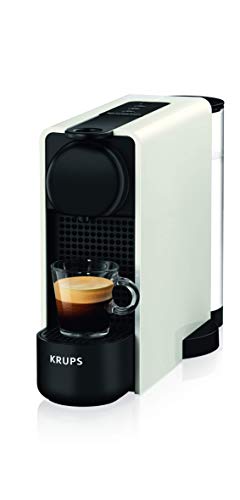 Krups - Máquina de café Espresso Krups Essenza Plus - Máquina de café en cápsulas - 1260W de potencia - Capacidad 1 litro blanco