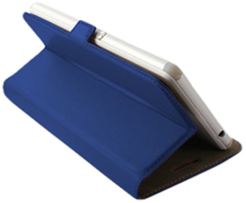 Ksix BXFU13T5.0AZ - Funda folio universal slide para móviles de 5", color azul