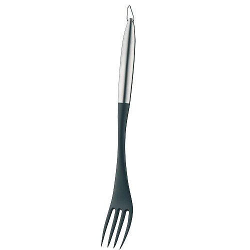 Küchenprofi 0975001000 Sartenes de/Reversible Tenedor Deluxe, Acero Inoxidable, Plata, 2 x 2 x 30 cm