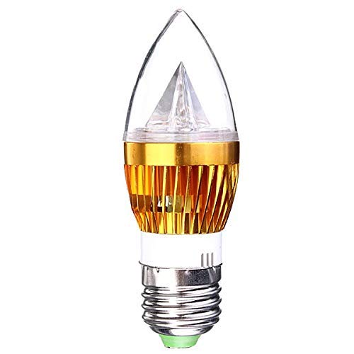 LHQ-HQ Bombilla LED E27 4.5W LED lámpara de luz de la vela del bulbo 85-265V