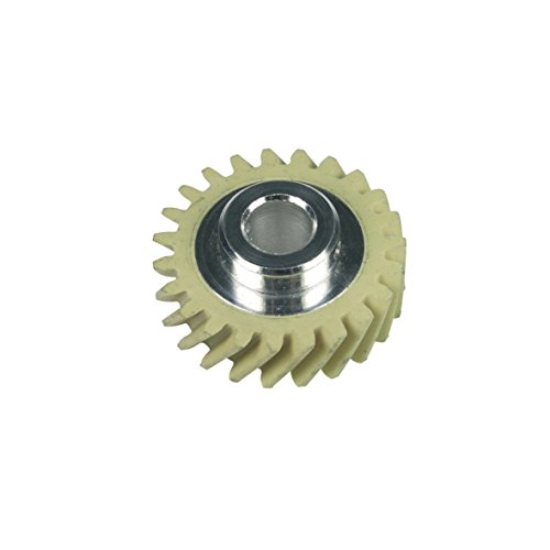 nylon (plastic) Worm gear (shear gear) de repuesto compatible para KitchenAid Tilt-Head Mixer (Artisan, KSM90, Classic, K45, K45SS etc)