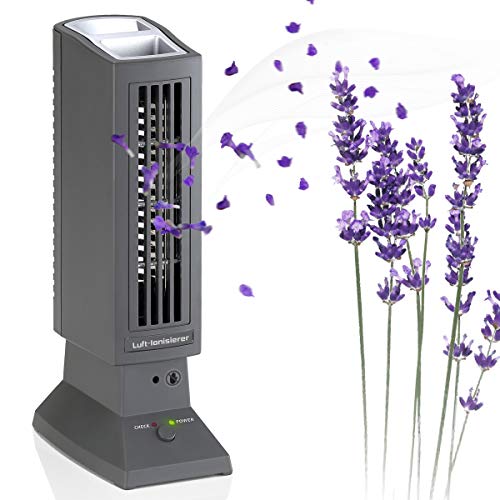 Tevigo 90690 - Purificador de aire, ionizador, ionizador de aire perfecto para las personas con alergias, fumar y también para la alergia a los ácaros del polvo