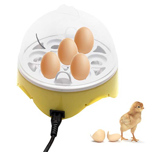 vap26 7 Eggs Incubator Poultry,Brooder Digital Temperature Control Automatic Egg Hatcher for Pigeon Chicken Duck Bird