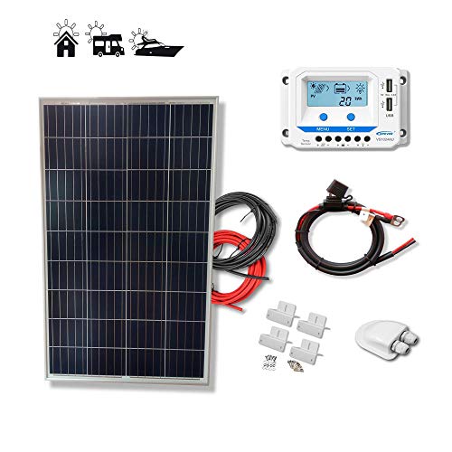 VIASOLAR Kit 100W Eco 12V Panel Solar