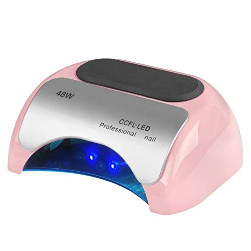 Activeshop CCFL - Lámpara de uñas LED UV para uñas 2 en 1 (48 W)