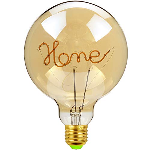 Bombilla LED Edison vintage, blanco cálido, E27, 4 W, 220 V, bombilla retro, bombilla antigua, para iluminación retro en casa, cafetería, bar, restaurante (casa)