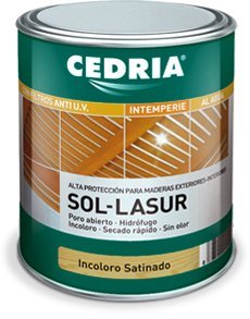 CEDRIA Sol Lasur Incoloro Satinado 750 ml