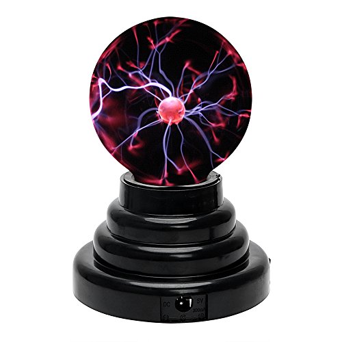 DAXGD Bola mágica de la luz de la esfera de la bola de plasma sensible al tacto Bola mágica para la fiesta, decoraciones, apoyo, niños, dormitorio, hogar y regalos