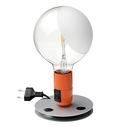 Flos Lampadina F3299075 - Lámpara de mesa, color naranja