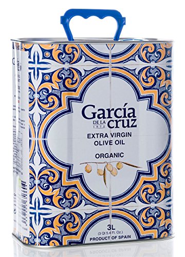 García de la Cruz - Aceite de Oliva Virgen Extra Ecológico - Premium Master Miller - Lata de 3L