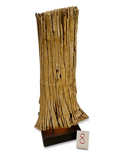 Kinaree Lámpara de pie con forma de tronco de árbol BAN MEO – Lámpara de pie LED de 113 cm