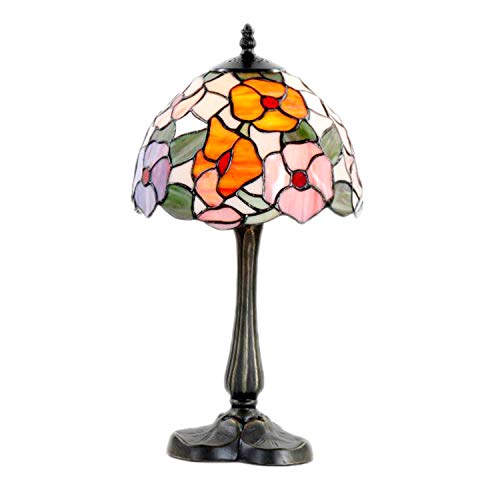 Lámpara de sobremesa, estilo Tiffany, 20 cm