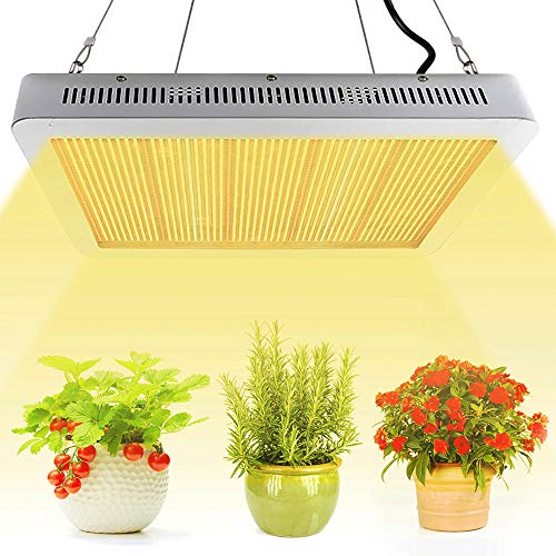 Lámpara LED para plantas, 2400 W, espectro completo, lámpara de cultivo para plantas, lámpara de cultivo con infrarrojos UV para plantas, lámpara de crecimiento para plantas, plantas de interior