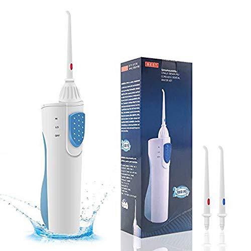 Lavadora doméstica portátil 360 ° doble cabezal giratorio limpiador de dientes eléctricos para aliviar la hemorragia periodontitis