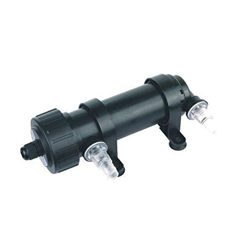 Nicepets ® – Lámpara Exterior de UV esterilizadora y germicida para Eliminar Algas y aclarar el Agua de 1200L/H y 11W. 236 mm Longitud
